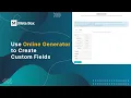 How to use Online Generator to create Custom Fields Meta Box Tutorials