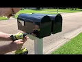 Unboxing and install of a new Mailbox DIY home repair