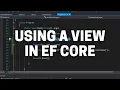 Using a View in Entity Framework Core - Entity Framework Core Tutorial