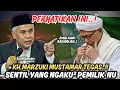 KH. Marzuki Mustamar Tegas Sentil yang Mengaku - ngaku Pemilik NU