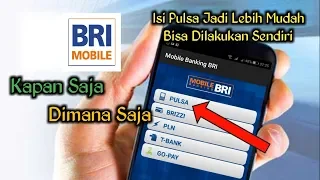 Kali ini kita akan belajar bagaimana cara beli pulsa via internet banking bri. Saya di sini mengguna. 