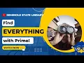Intro to Primo - NEW Library Search Engine