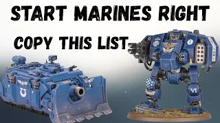 Space Marines Army Composition MADE EASY in Warhammer 40 000