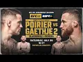 UFC 291 LIVE POIRIER VS GAETHJE 2 LIVESTREAM FULL FIGHT COMPANION