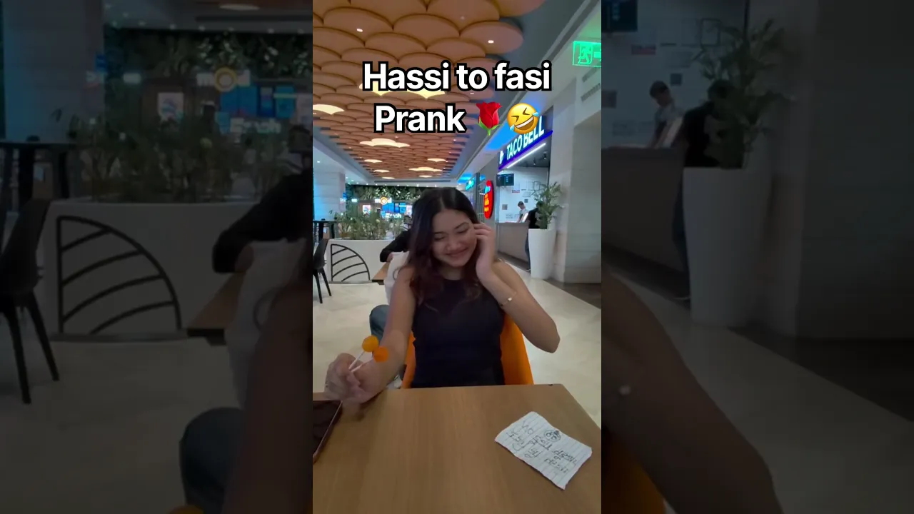 Hassi to fasi prank ..