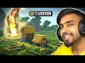 Download Lagu GIANT FIRE TORNADO HITS MY MINECRAFT VILLAGE