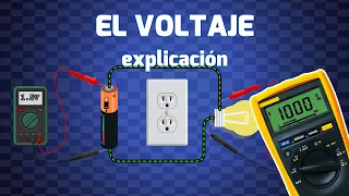 Explicación del voltaje: ¿Qué es el voltaje? Diferencia de potencial en electricidad básica !