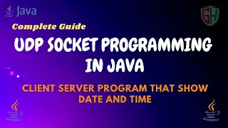 UDP Socket Programming in Java Simple Client-Server Program Using UDP in Java show Date and time