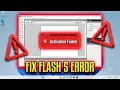 Fix Macromedia Flash 5 activation failed error on modern Windows