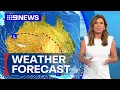 Australia Weather Update widespread rain set for parts of the country 9 News Australia