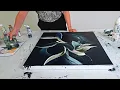 Download Lagu Easy Abstract Flower Painting (The Second Piece of My Diptych!)