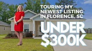 WHAT UNDER 290 000 GETS YOU IN FLORENCE SC Built in 2023 Summergate Home Tour