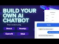 Build Your Own AI Chatbot using React Node js OpenAI Hindi Full Series Part 1