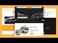 RENT a Car Website Design Using HTML CSS JavaScript Project for Beginners