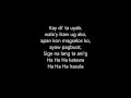 Download Lagu Lyric Video HAHAHAHasula   Kurt Fick ft  Paola Sandiego