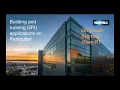 Building and Running GPU Applications on Perlmutter