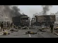 Download Lagu Al-Qassam Brigades blazen Israëlisch logistiek konvooi op‼️Tientallen soldaten gedood, wapens in ...