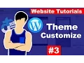 Website Tutorials - WordPress Basic Theme Configuration