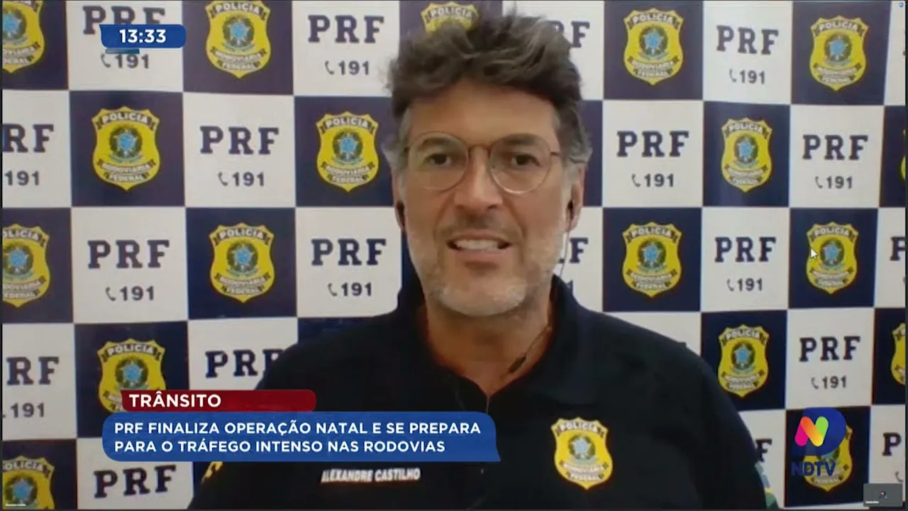PRF finaliza operação Natal e se prepara para tráfego intenso