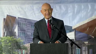 Mayor Whitmire Attends Trinity East Village Senior Groundbreaking