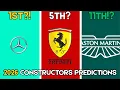 Lagu Our 2026 F1 Constructors Predictions