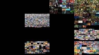 16 Created AAO Videos Playing At Once 13 16 созданных видео ВС сразу 13 