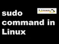 sudo command in Linux with examples Linux Tutorial Linux Interview Question