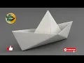 Download Lagu Tips Cara membuat Kapal Perahu Kertas - Origami perahu kertas