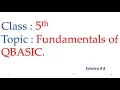 Fundamentals of QBASIC part3