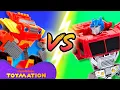 Download Lagu Robot Blaze vs. Optimus Prime Transformers Bot #15 | Blaze and the Monster Machines Toys | Toymation