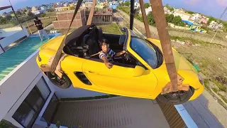 porsche hawa mein uda di 
