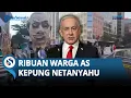 Download Lagu Kibarkan Bendera Palestine, Ribuan Warga AS Kepung Gedung Putih Tolak Kunjungan Netanyahu