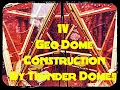 DIY 1V geodesic dome build Prefabricated panel construction and dome assembly by Thunder Domes