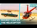 Who Would Win A 3 000 HP Rocket Car or a Helicopter Mythbusters Season 1 Episode 6