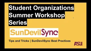 Sun Devil Sync 101