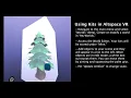 AltspaceVR Demo