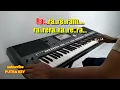 TERGILA GILA - Noer Halimah | Karaoke dut band mix nada wanita | Lirik