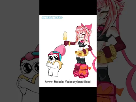 Animación Brawl Stars El Amor es Como un Elote Melodie y Janet #shorts #animación #brawlstars