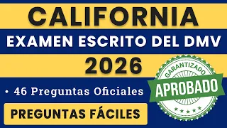 California DMV 2026 in Spanish Practice Before the Permit Exam