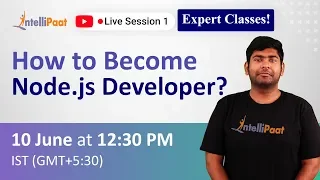 Why to Learn Node js How to Become Node js Developer Intellipaat