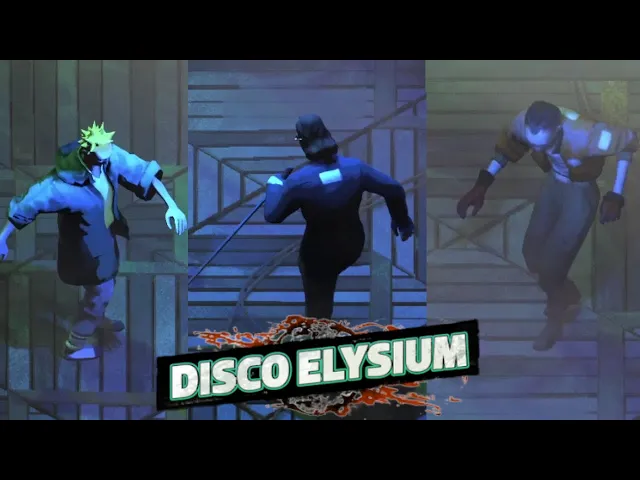 Harry, Kim and Andre hardcore protoraving for a whole hour - Disco Elysium