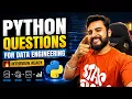 Python Interview Questions That DESTROY Data Engineers REAL Interview Questions 2026