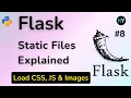 Flask Static Files Explained Load CSS JS Images in Your App Complete Flask Templating Guide
