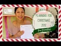 Planning for Christmas 2017 Free Printables