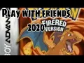How to play Pokemon fire red with friends