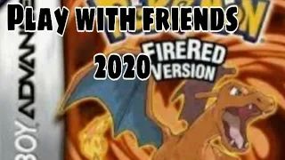 How to play Pokemon fire red with friends