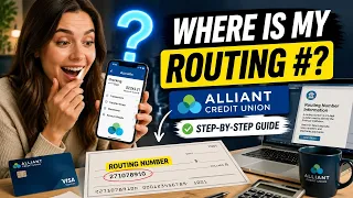 How to find your routing number with Alliant Credit Union