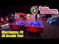 Regal Warrington Crossing Warrington PA 4K arcade walkthrough tour December 2024