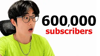 sleeping for 600K subs
