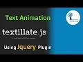 Text Animation using jquery plugin textillate - Advanced Technology